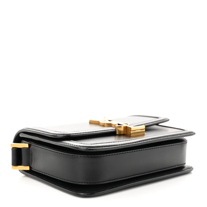 Saint Laurent Smooth Calfskin Small Solferino Satchel Black 4 of 10
