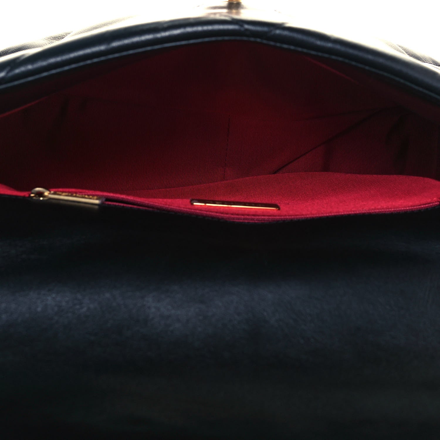 Chanel Lambskin Quilted Large Chanel 19 Flap Black 5 of 10