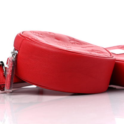 MCM Calfskin Ottomar Original Belt Bag Red Pink 8 of 11