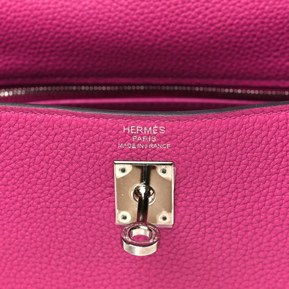 Hermes Togo Kelly Retourne 25 Rose Pourpre 6 of 10