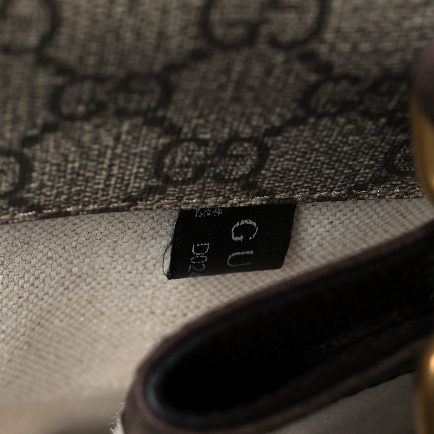 Gucci GG Supreme Monogram Web Small Neo Vintage Double Flap Messenger Bag Beige New Acero 8 of 11