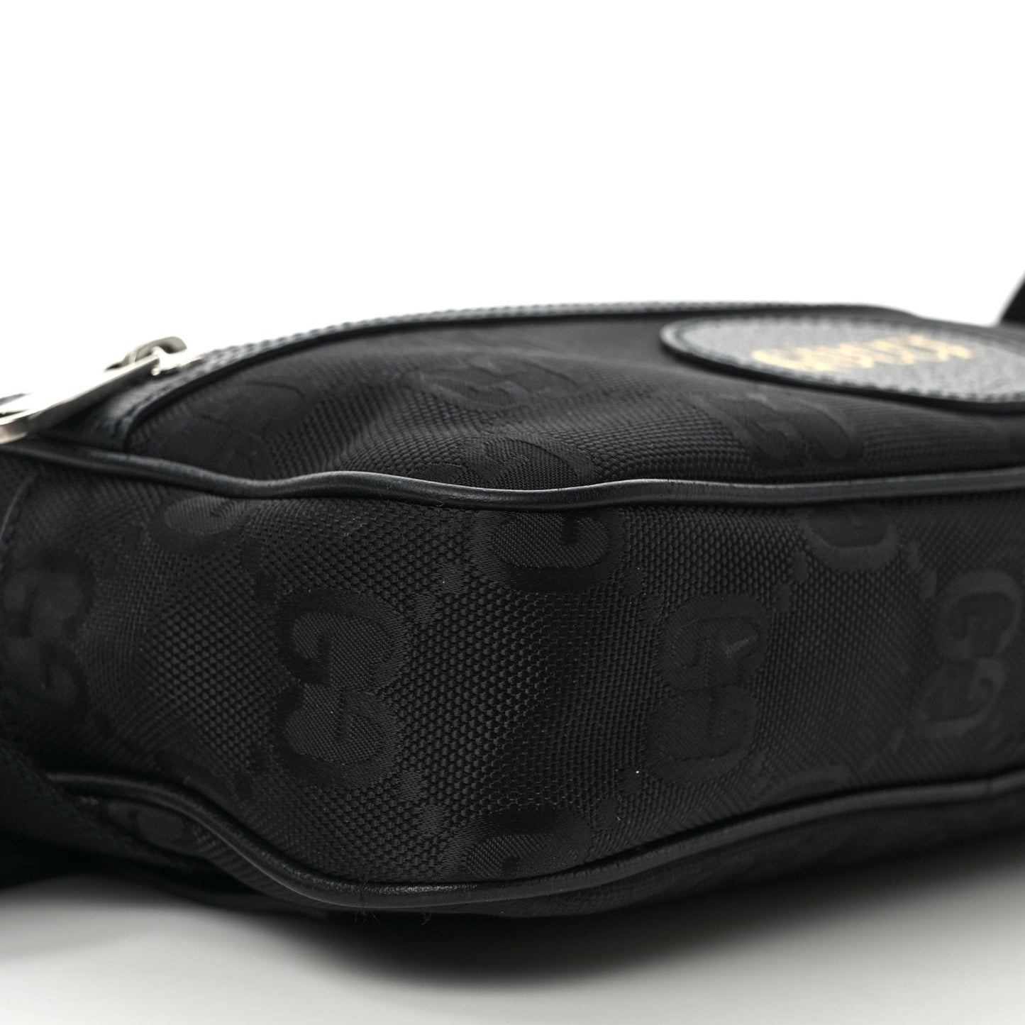 Econyl Nylon Monogram Off The Grid Belt Bag Black