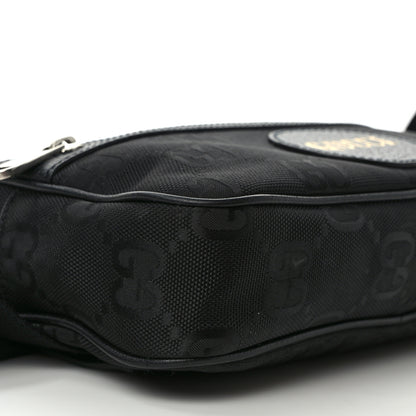 Gucci Econyl Nylon Monogram Off The Grid Belt Bag Black 8 of 11