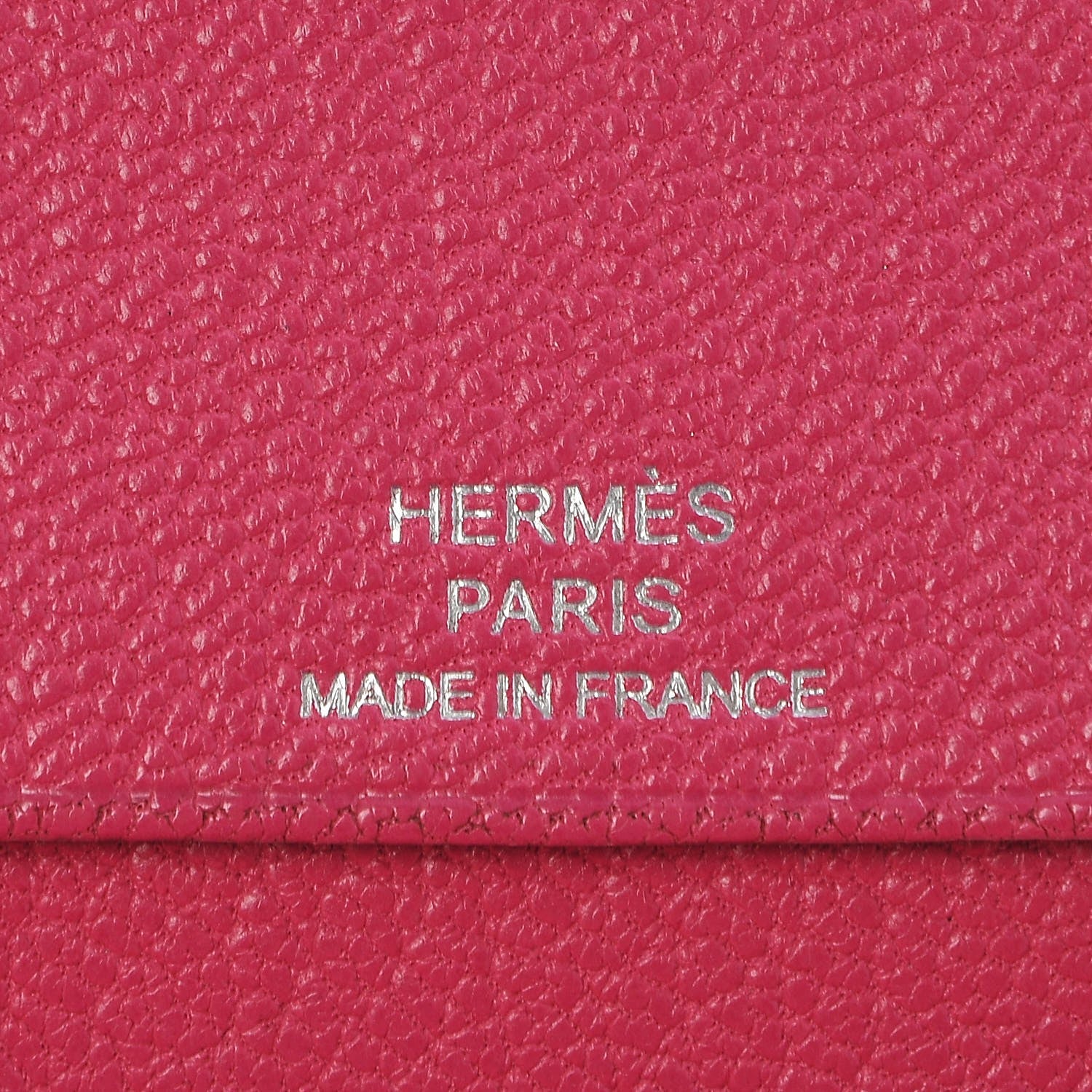 Hermes Chevre Mysore Bi Color Vision Agenda Violet Rose Shocking 6 of 9