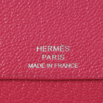 Hermes Chevre Mysore Bi Color Vision Agenda Violet Rose Shocking 6 of 9