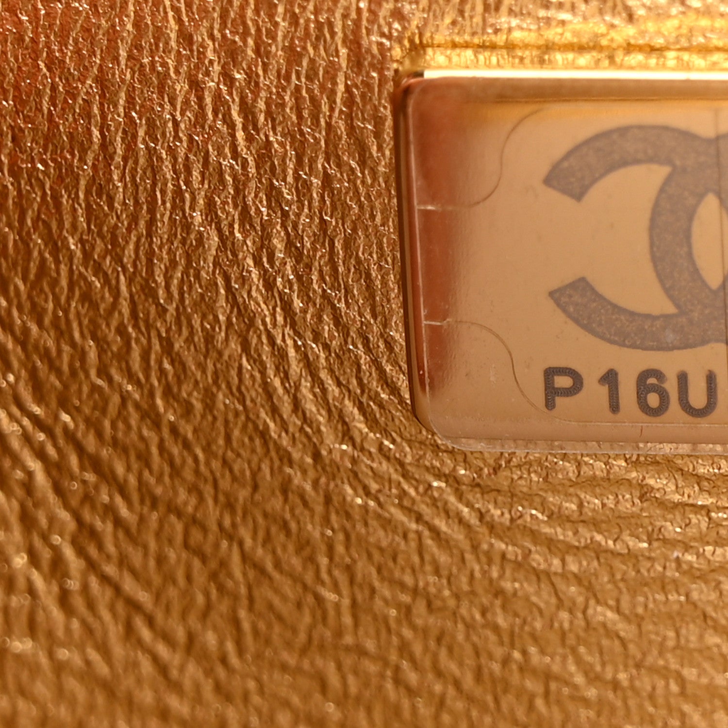 Chanel Metallic Lambskin Quilted Walk Of Fame Star Bag Gold 7 of 11