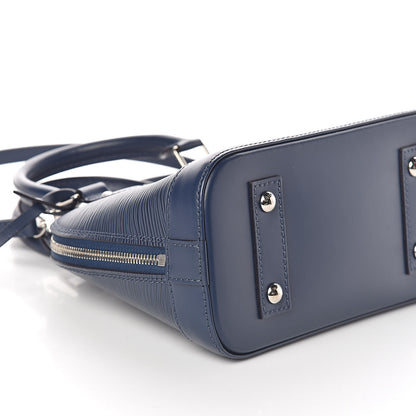 Louis Vuitton Epi Alma BB Indigo 8 of 9