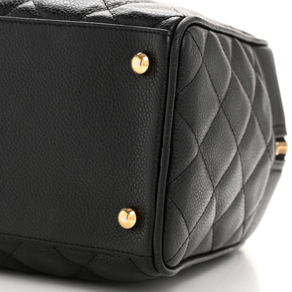 Chanel Caviar Quilted Large Bowler Black 10 of 12
