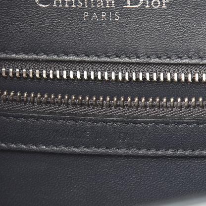 Christian Dior Metallic Patent Micro-Cannage Small Diorama Flap Bag Azur 7 of 13