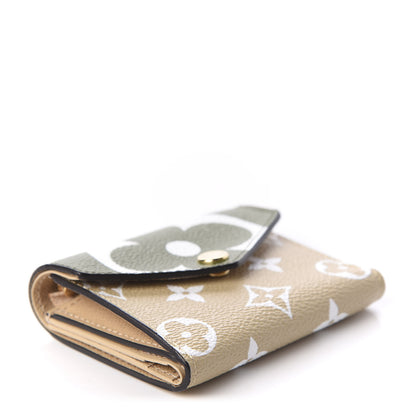 Louis Vuitton Monogram Giant Zoe Wallet Kaki 3 of 9