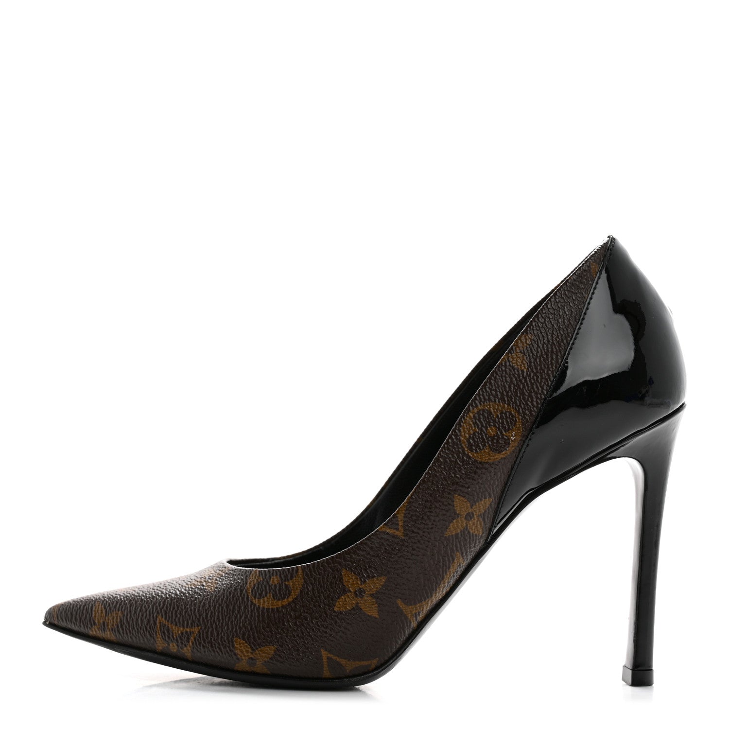 Louis Vuitton Monogram Cherie Pumps 36 Black 1 of 10