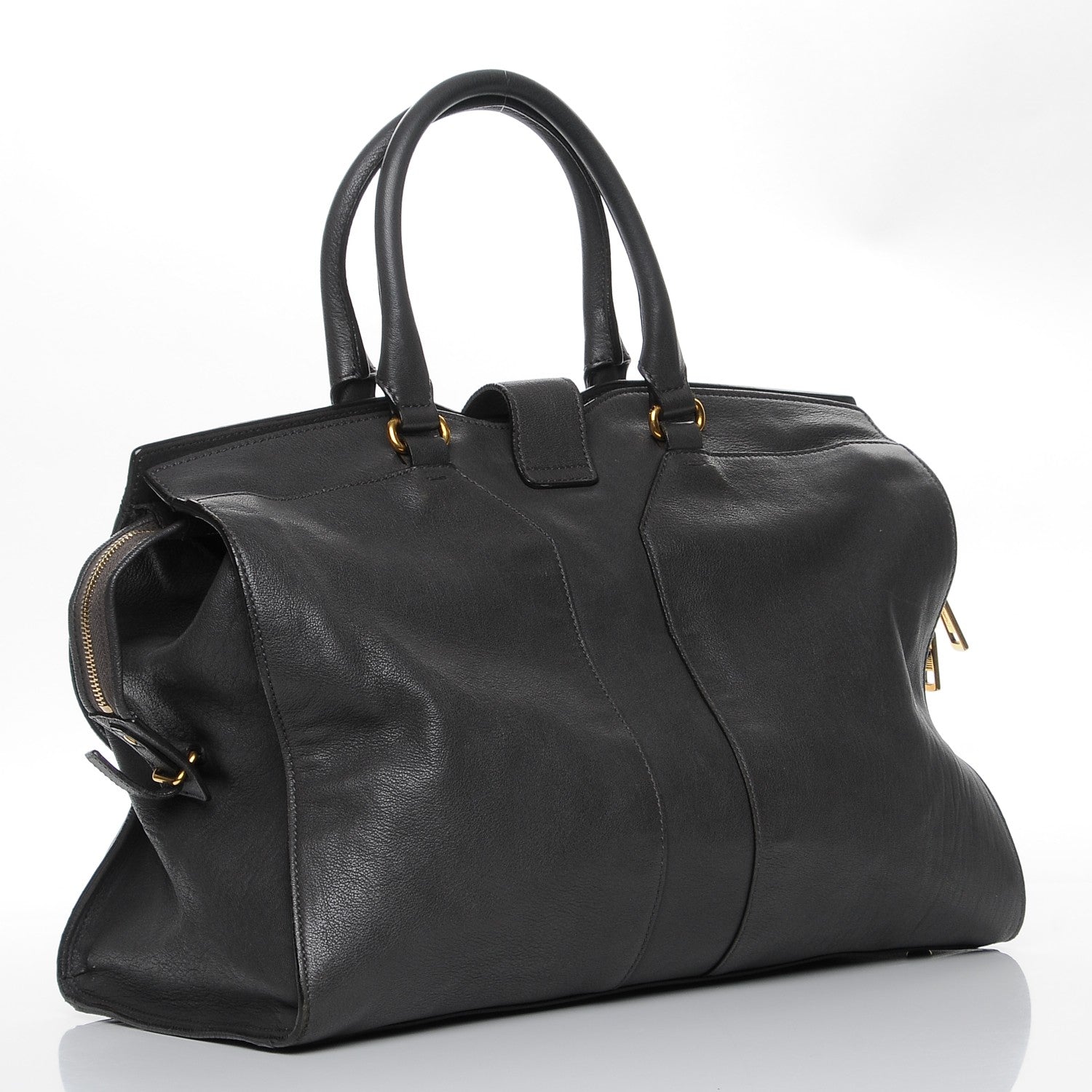 Saint Laurent Sheepskin Large Cabas ChYc Grey 3 of 8