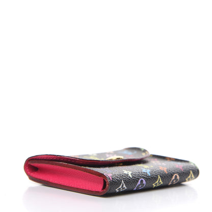 Louis Vuitton Monogram Multicolor Business Card Holder Black Grenade 4 of 8