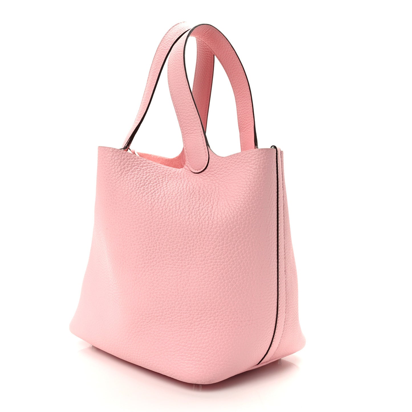 Taurillon Clemence Picotin Lock 22 MM Rose Sakura