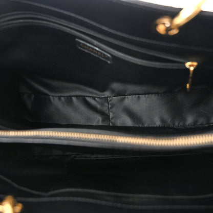 Chanel Caviar Quilted XL Grand Shopping Tote GST Black 5 of 10