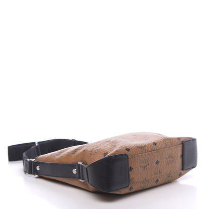 MCM Visetos Crossbody Messenger Cognac 4 of 12