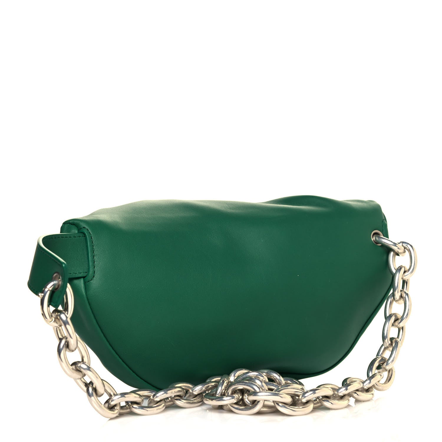 Bottega Veneta Nappa The Belt Chain Pouch Racing Green 2 of 11