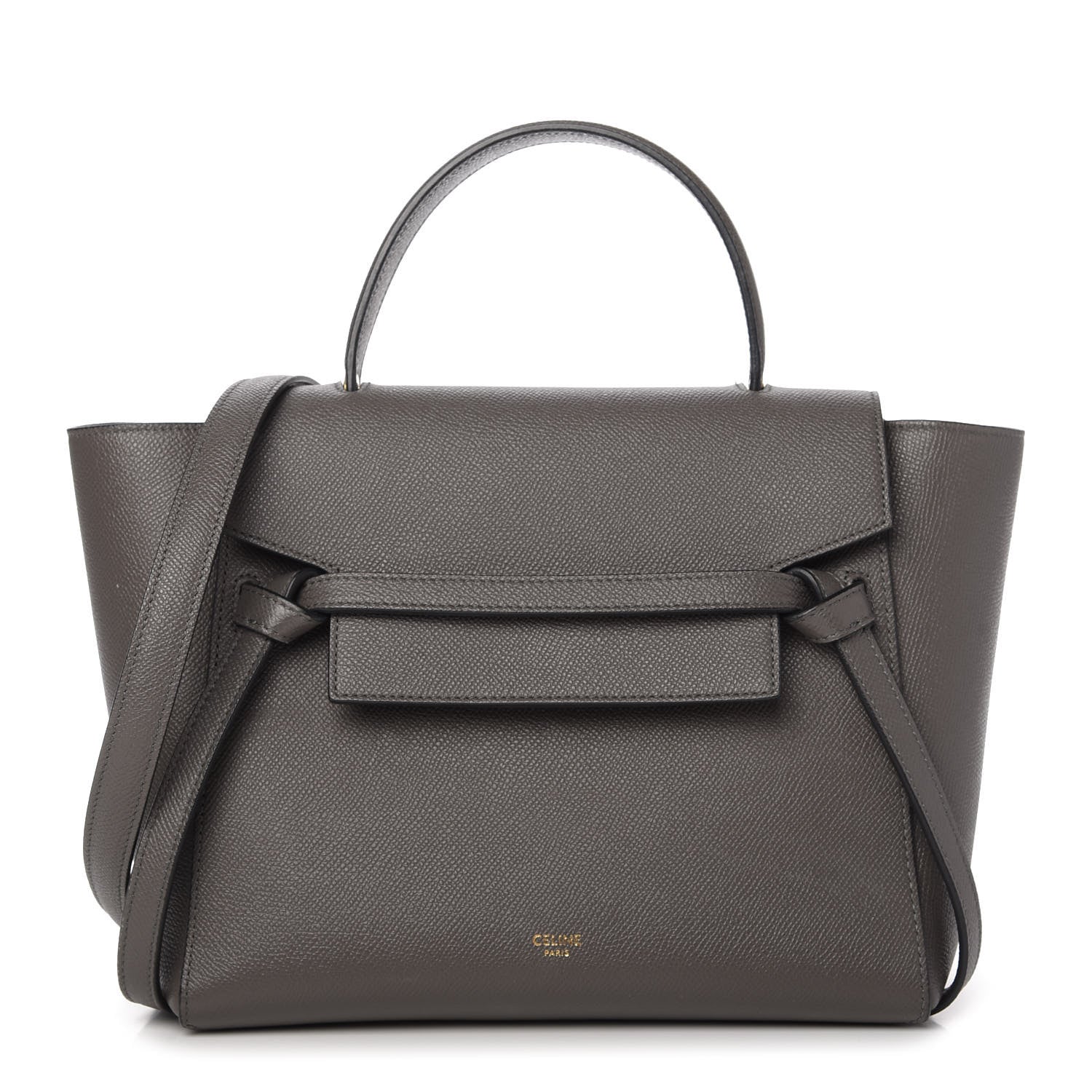 Celine Baby Grained Calfskin Micro Belt Bag Grey 1 of 9