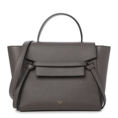 Celine Baby Grained Calfskin Micro Belt Bag Grey 1 of 9