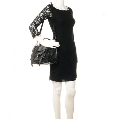 Proenza Schouler Lambskin PS1 Medium Satchel Black 2 of 12