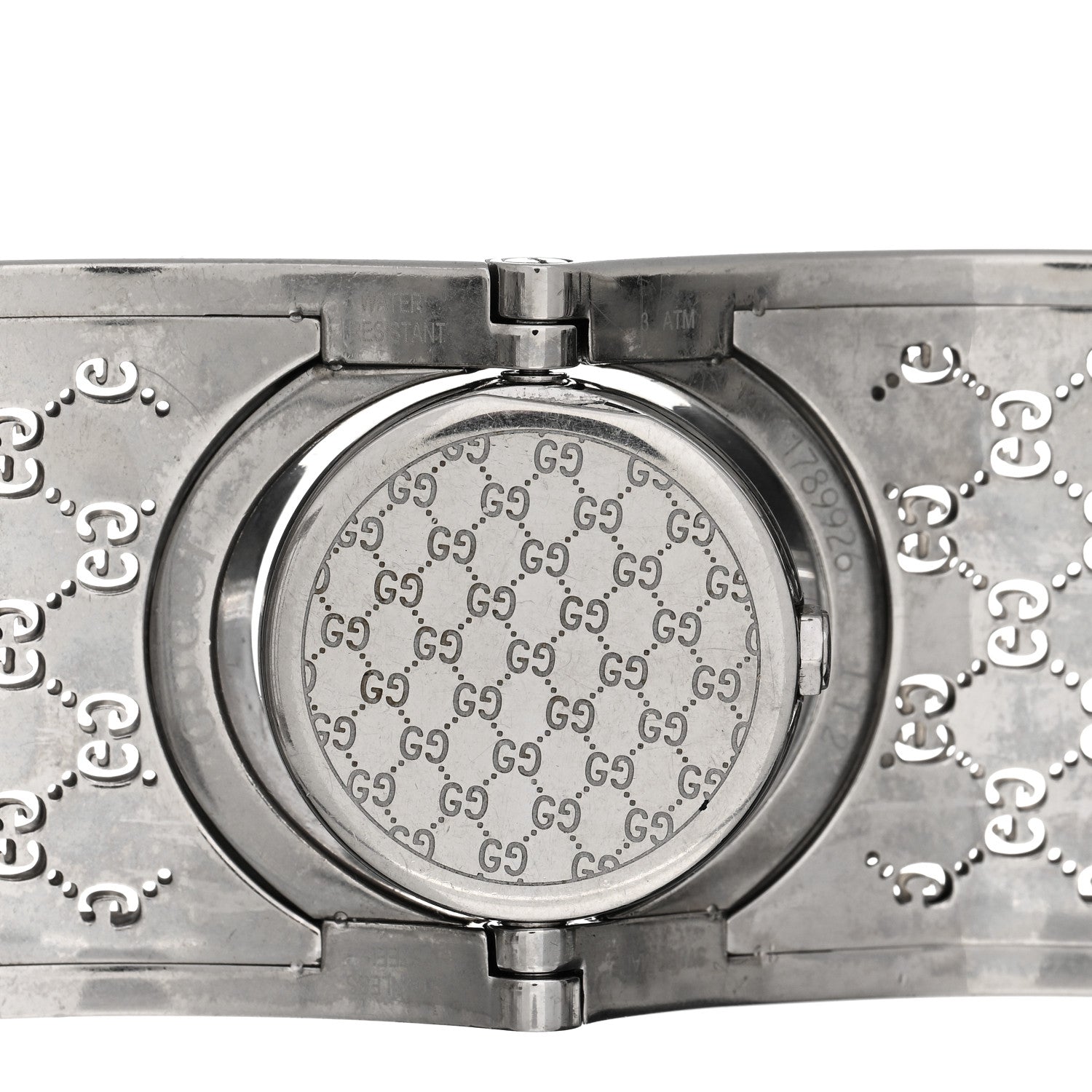 Gucci Stainless Steel Mother of Pearl 33mm Twirl Quartz Watch 4 of 4