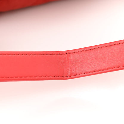 Chanel Caviar Quilted French Riviera Tote Red 12 of 13