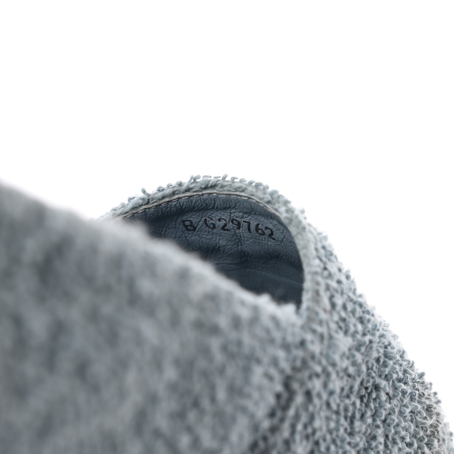 Fabric Grosgrain CC Espadrille 37 Blue Light Gray Black