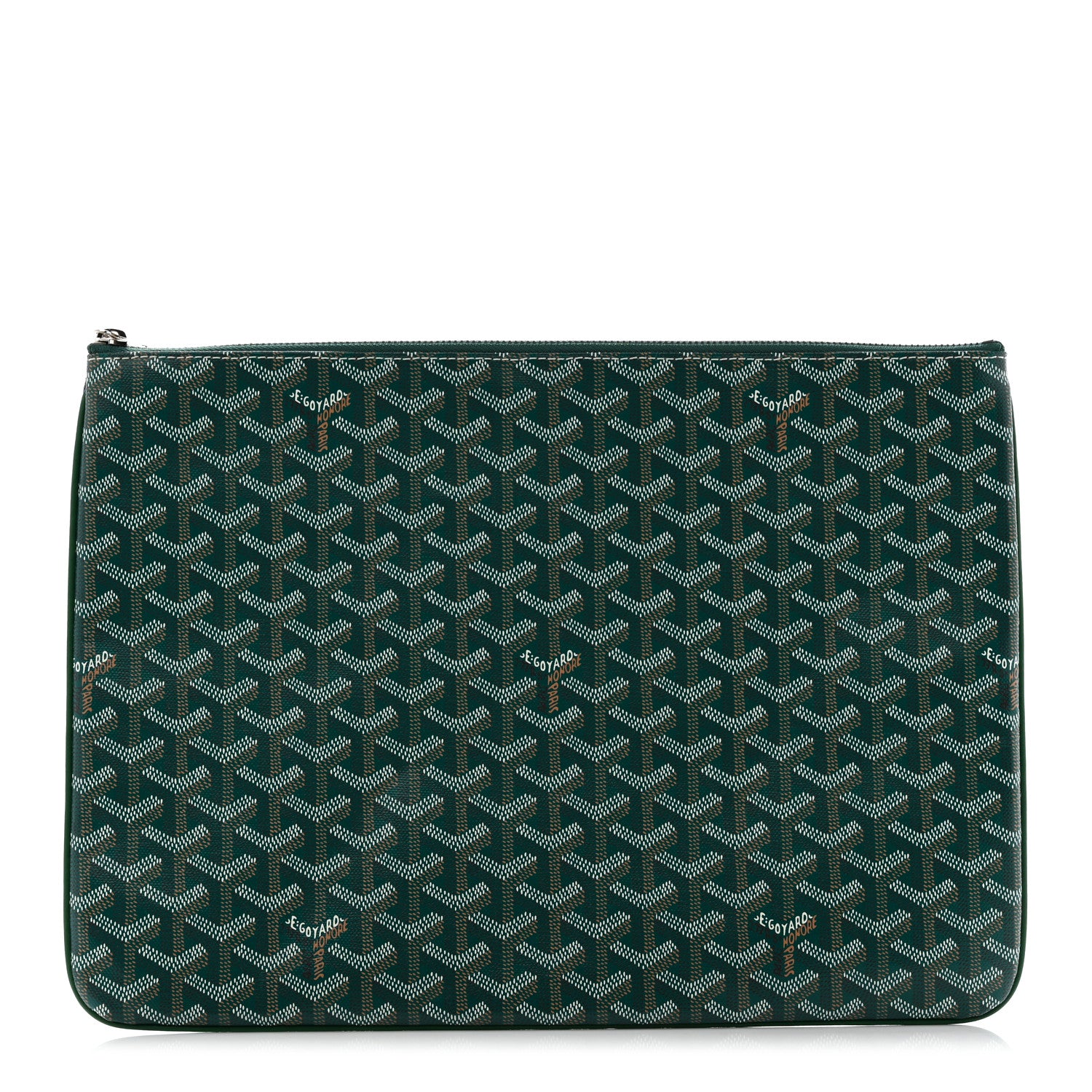 Goyard Goyardine Senat Pochette GM Green 1 of 7