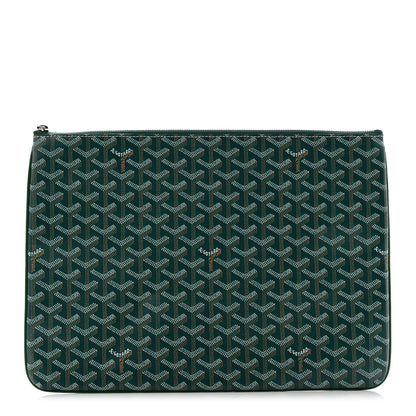 Goyard Goyardine Senat Pochette GM Green 1 of 7