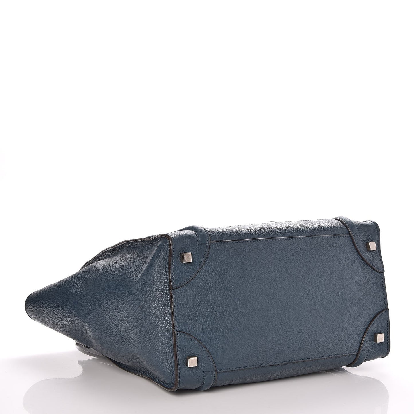 Drummed Calfskin Mini Luggage Orage