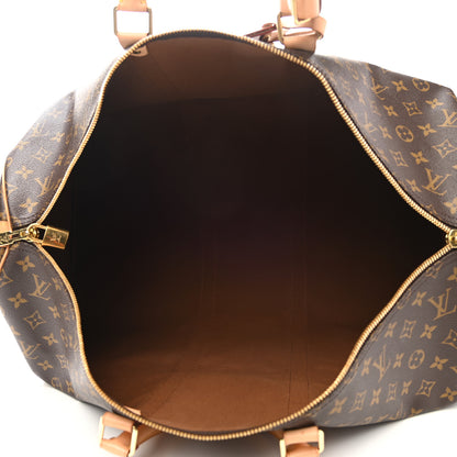 Louis Vuitton Monogram Keepall Bandouliere 55 5 of 23