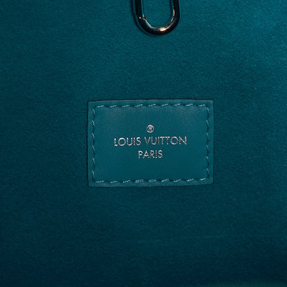 Louis Vuitton Epi Neverfull MM Cyan 7 of 9