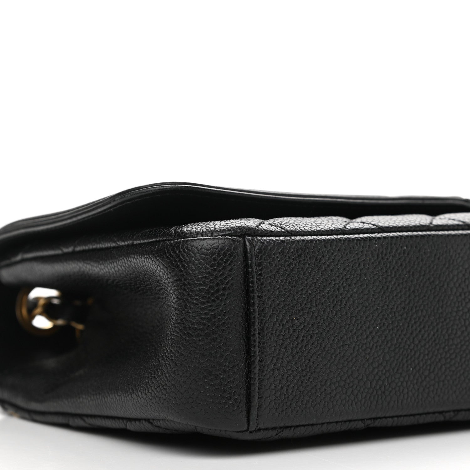 Chanel Caviar Quilted Medium CC Filigree Flap Black 9 of 12