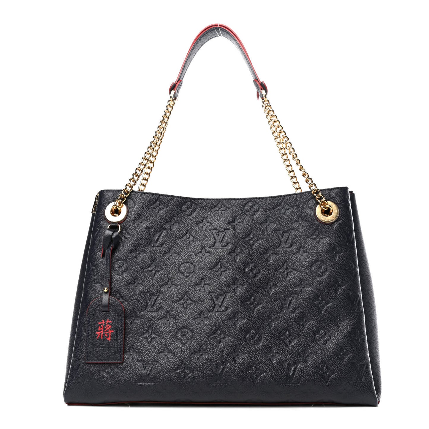 Empreinte Surene MM Marine Rouge