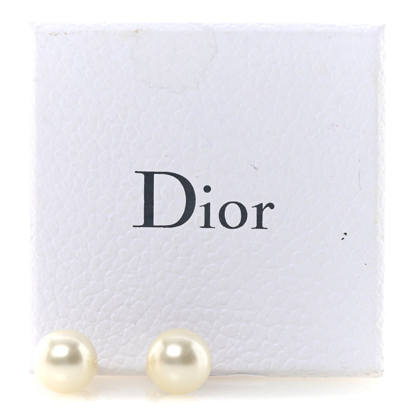 Pearl Mise En Dior Tribal Earrings Gold