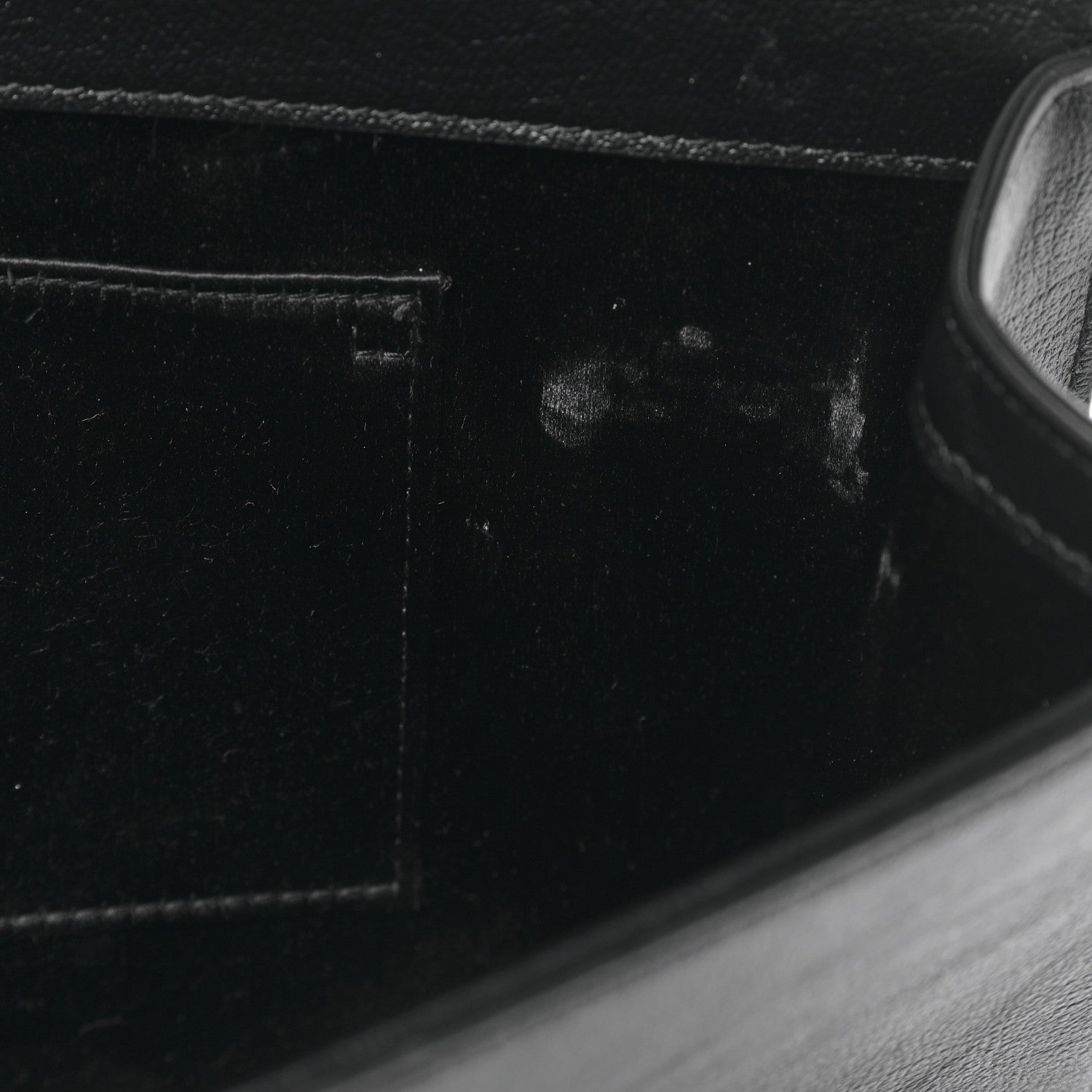 Saint Laurent Calfskin Monogram Large Belle De Jour Clutch Black 9 of 9