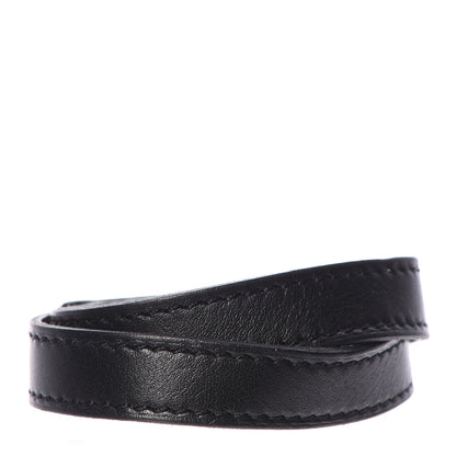 Hermes Swift Kelly Double Tour Bracelet S Black 3 of 6