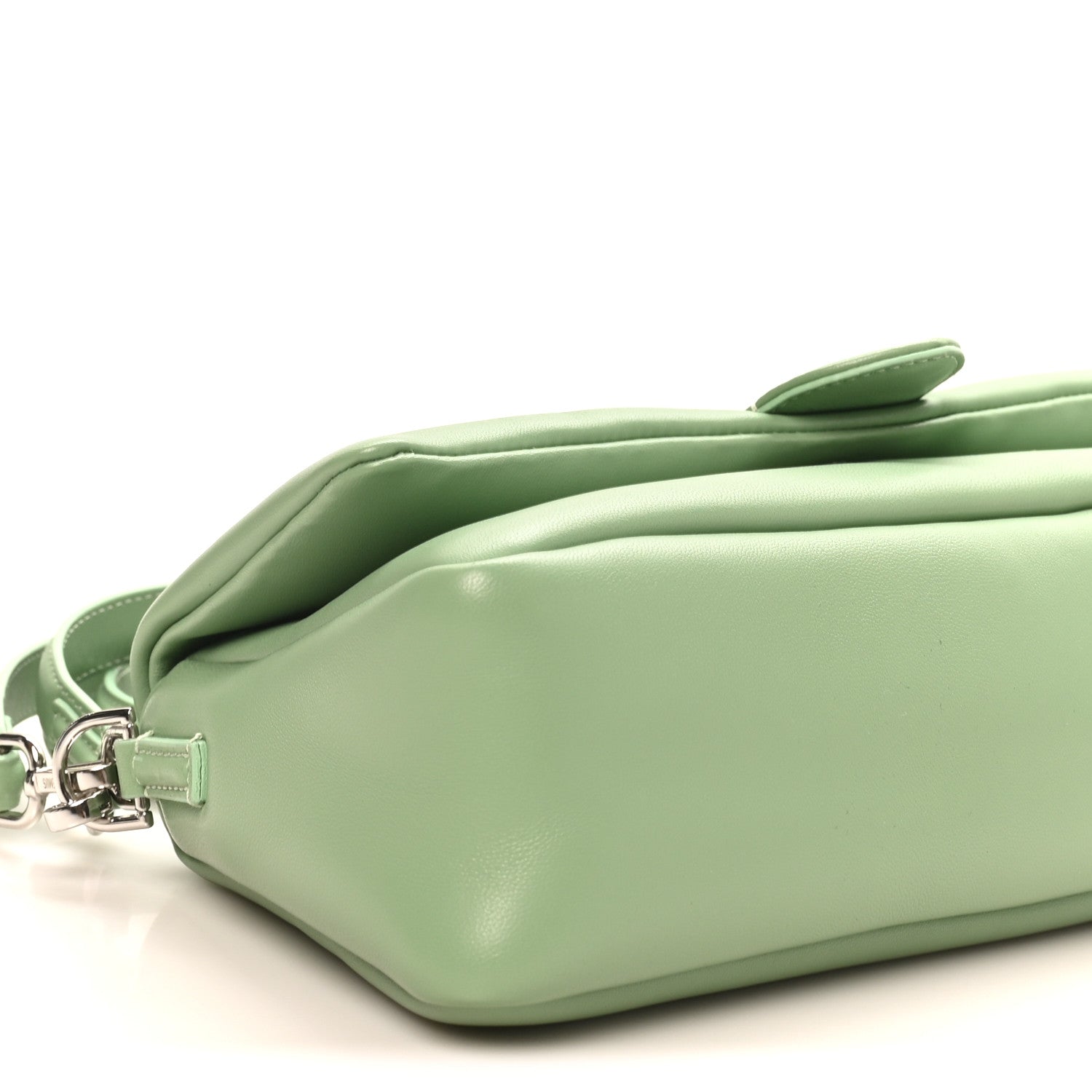 Jacquemus Padded Lambskin Le Bambimou Khaki 8 of 9