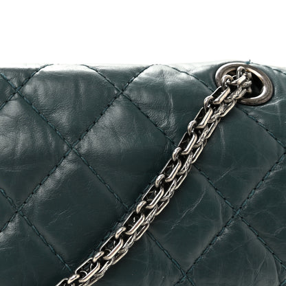 Chanel Aged Calfskin Quilted 2.55 Reissue 226 Flap Green 8 of 10