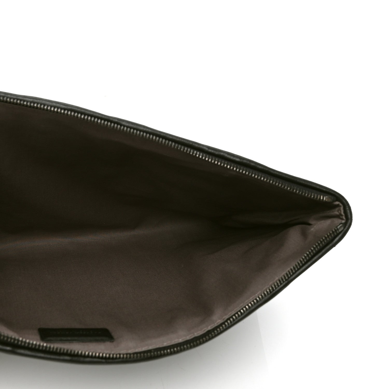 Bottega Veneta Nappa Intrecciato Zip Pouch Black 4 of 4