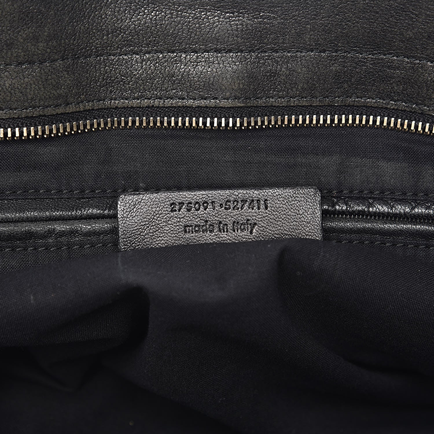 Saint Laurent Sheepskin Large Cabas ChYc Black 7 of 17