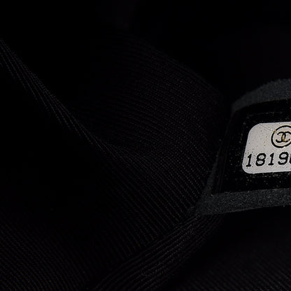 Chanel Calfskin Double Stitch Medium Boy Flap Black 7 of 9