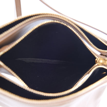 Celine Lambskin Small Trio Crossbody Bag Tan 6 of 10