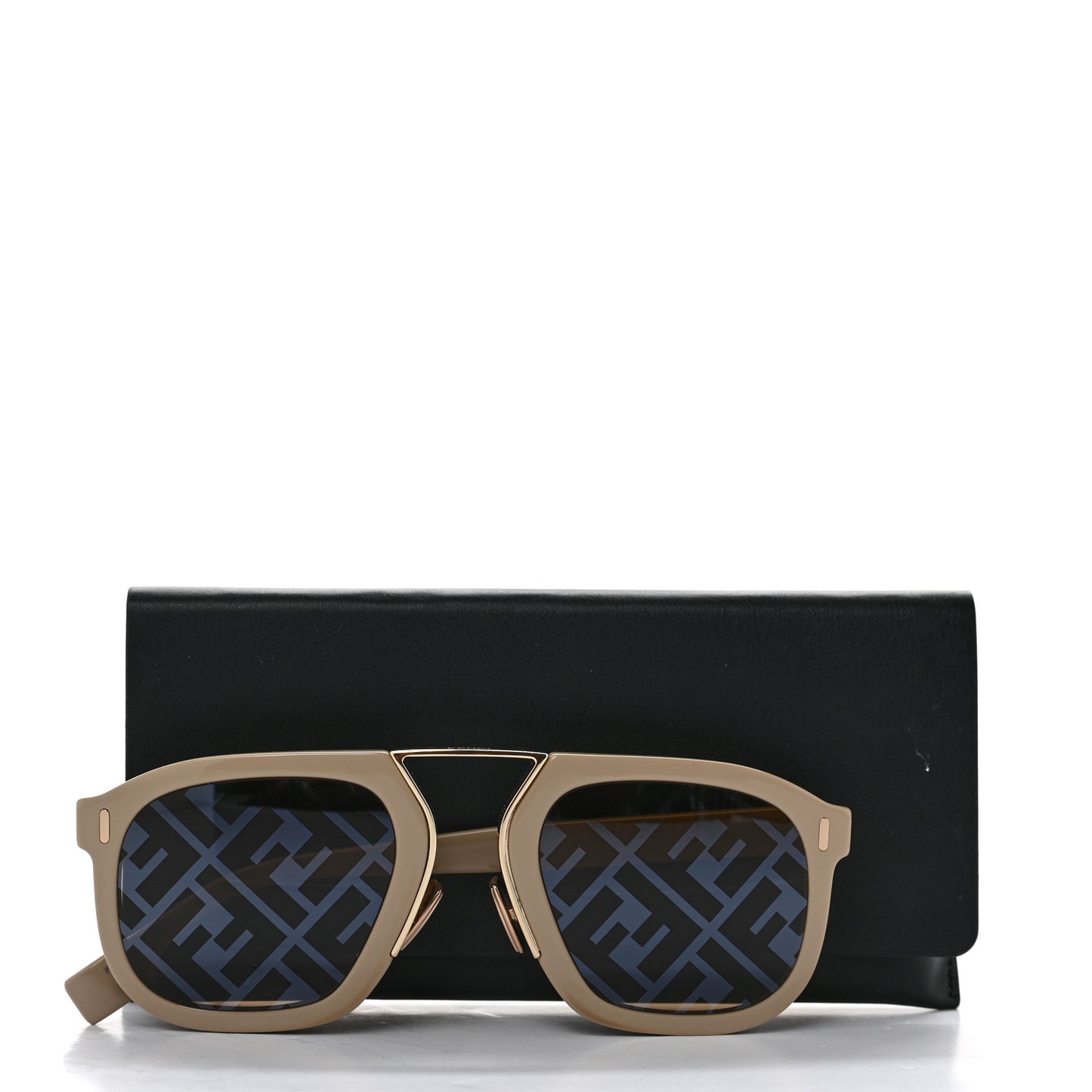 Acetate FF Aviator Sunglasses FF M0105/S Beige