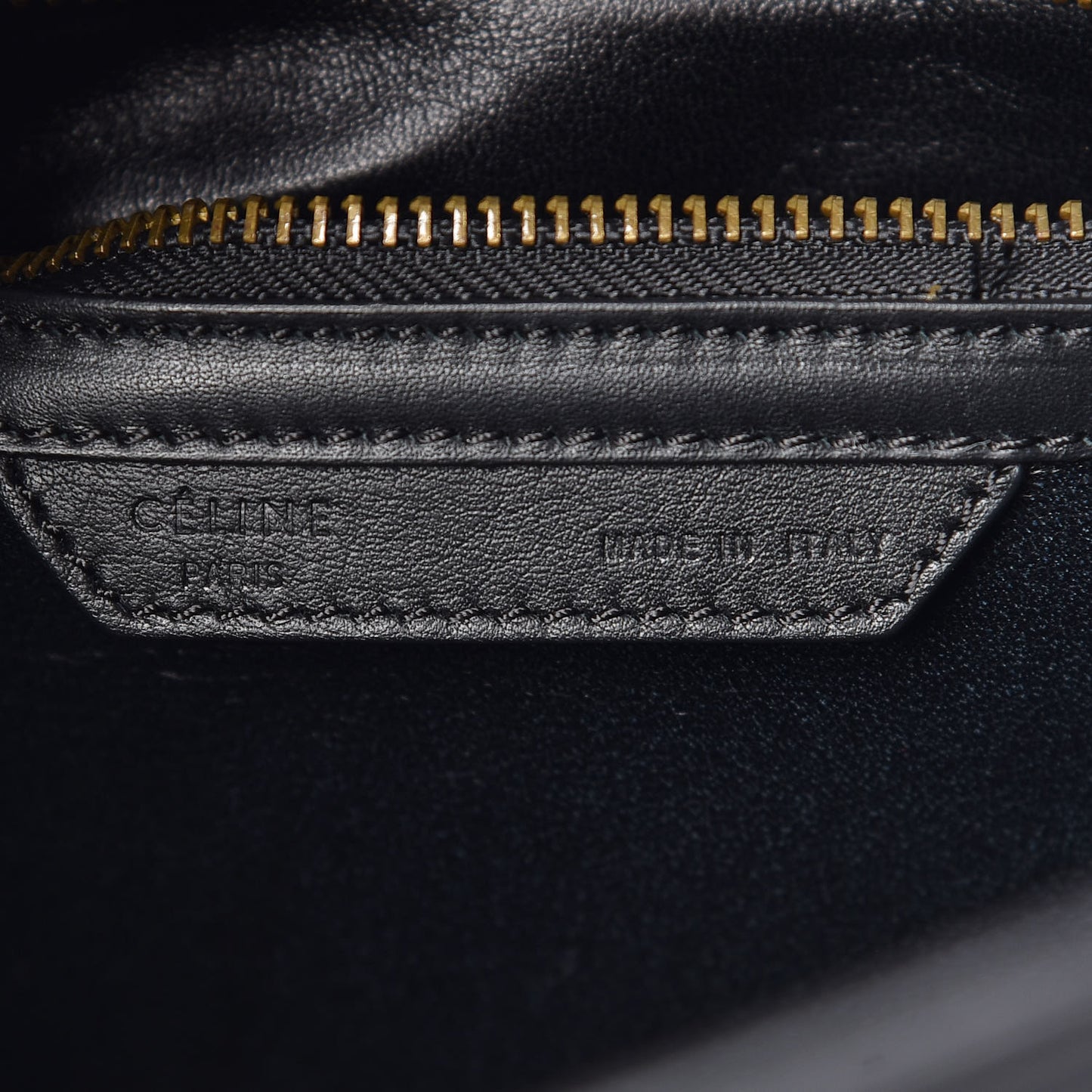Smooth Calfskin Micro Luggage Black