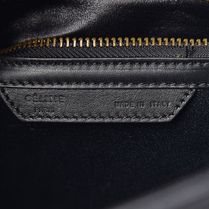 Celine Smooth Calfskin Micro Luggage Black 9 of 13