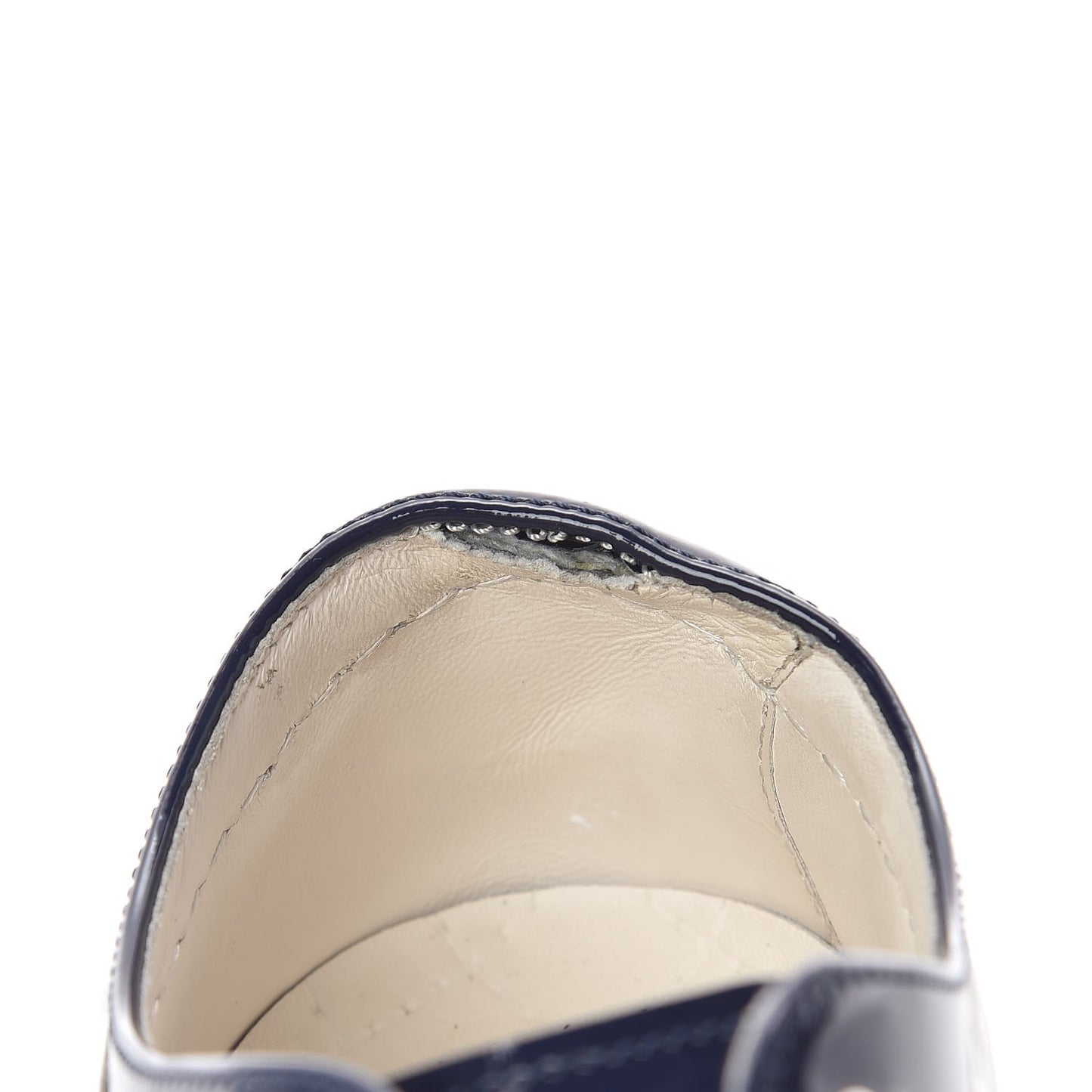 Patent CC Sneakers 36.5 Navy White