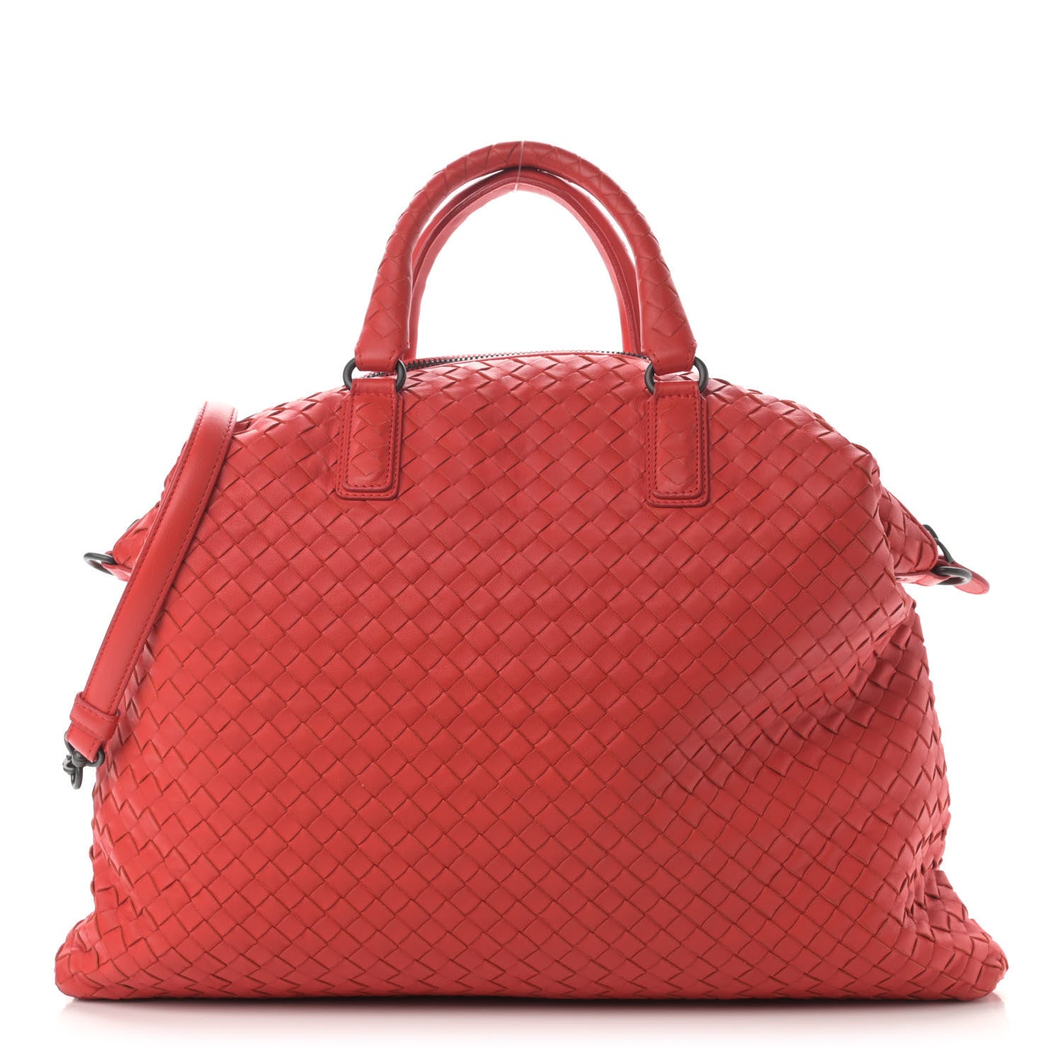 Bottega Veneta Nappa Intrecciato Medium Convertible Tote Vesuvio 1 of 10