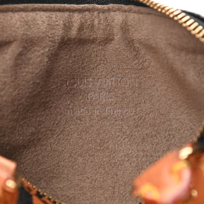 Louis Vuitton Monogram Multicolor Mini Sac HL Speedy Black 6 of 11