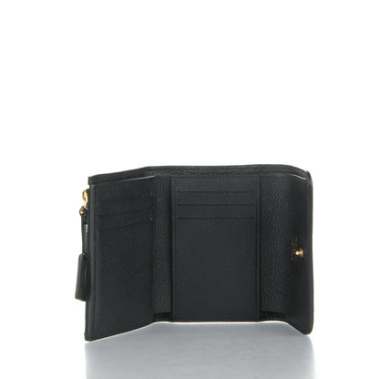 Louis Vuitton Empreinte Pont-Neuf Compact Wallet Black 5 of 7